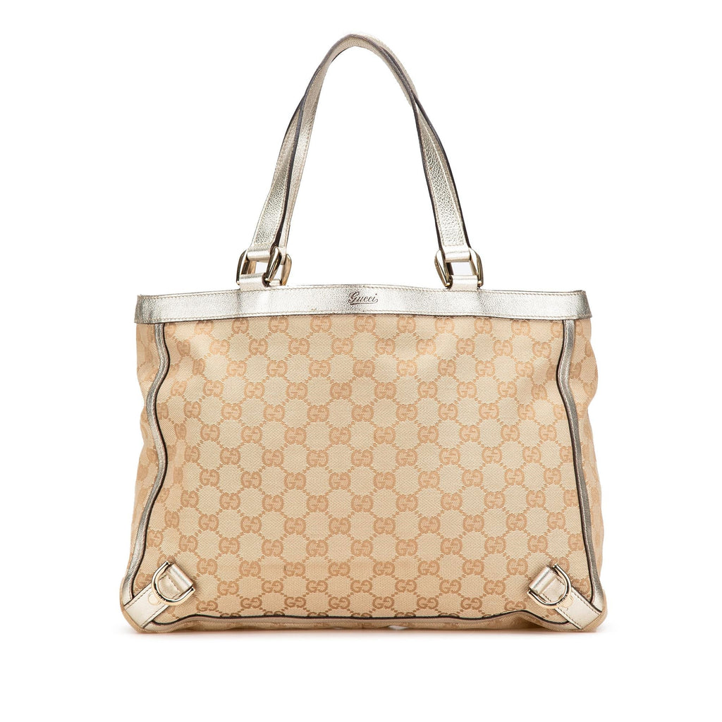 Gucci GG Canvas Abbey D Ring Tote