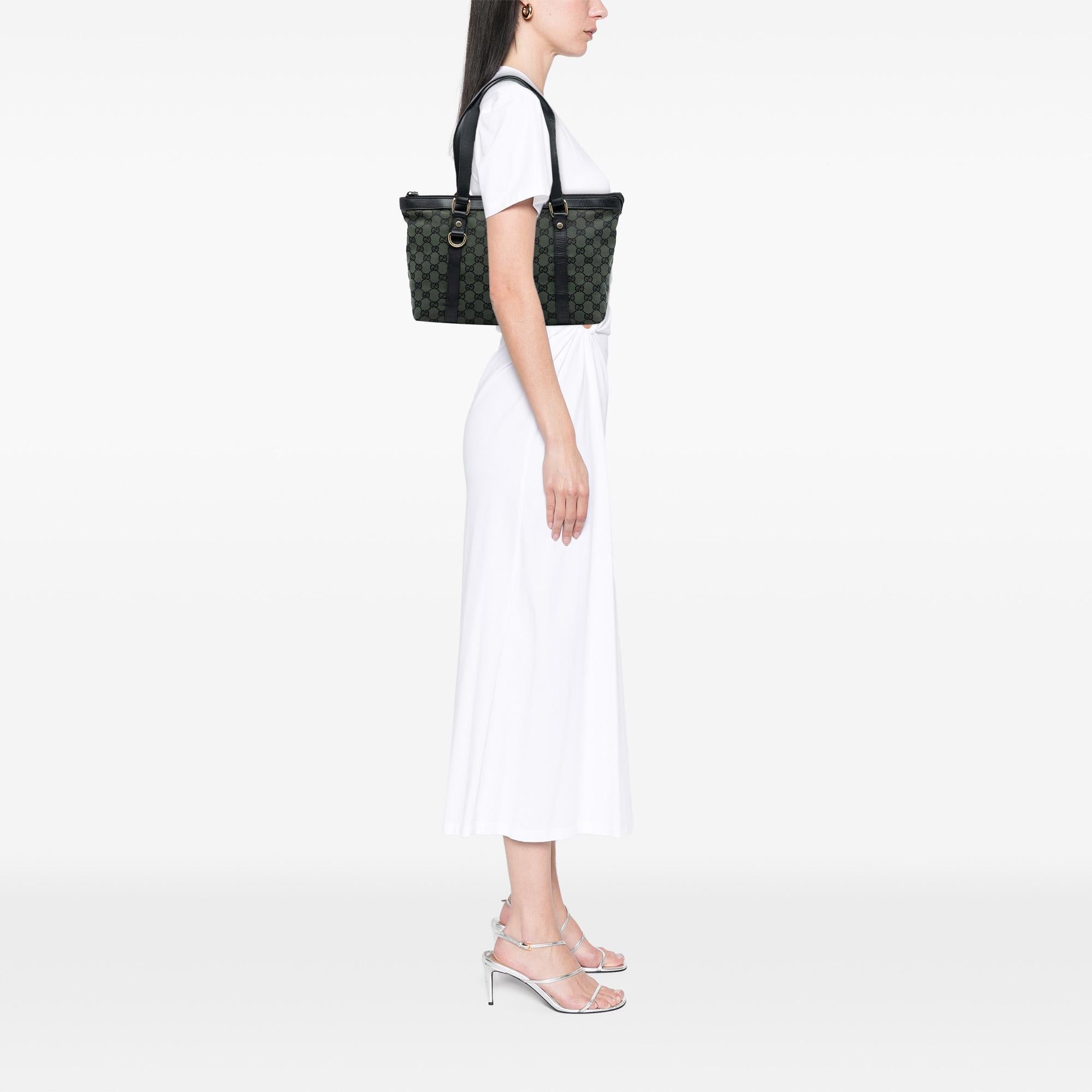 Gucci GG Canvas Abbey D Ring Tote