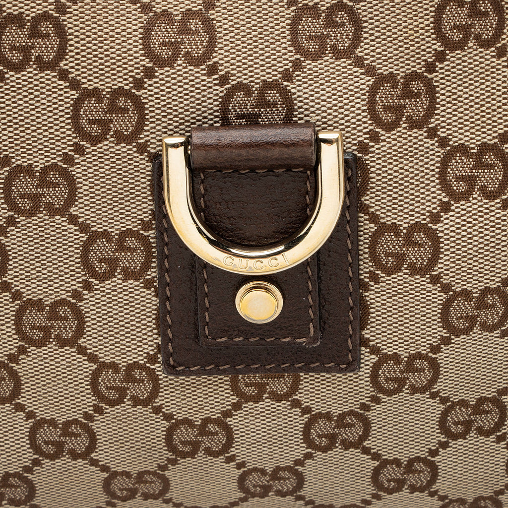 Gucci GG Canvas Abbey Medium Hobo