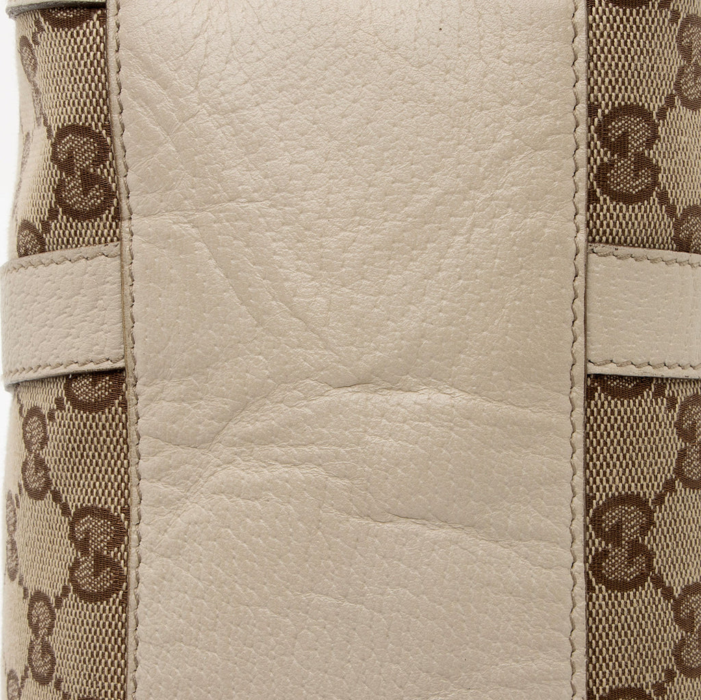 Gucci GG Canvas Abbey Small Boston Bag (SHF-9Sy7AQ)
