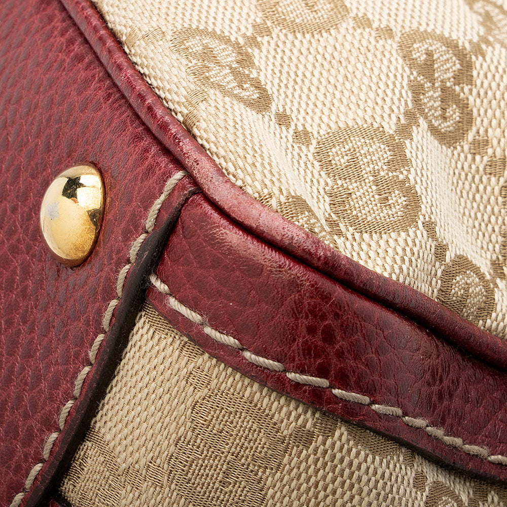 Gucci GG Canvas Aviatrix Boston Bag (SHF-20000)