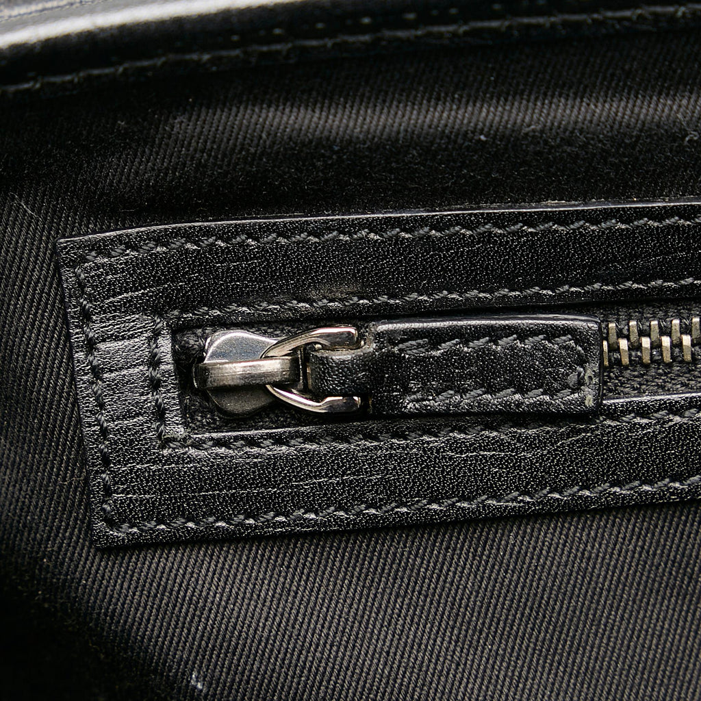 Gucci GG Canvas Bamboo Bullet Shoulder Bag (SHG-CXnDa1)