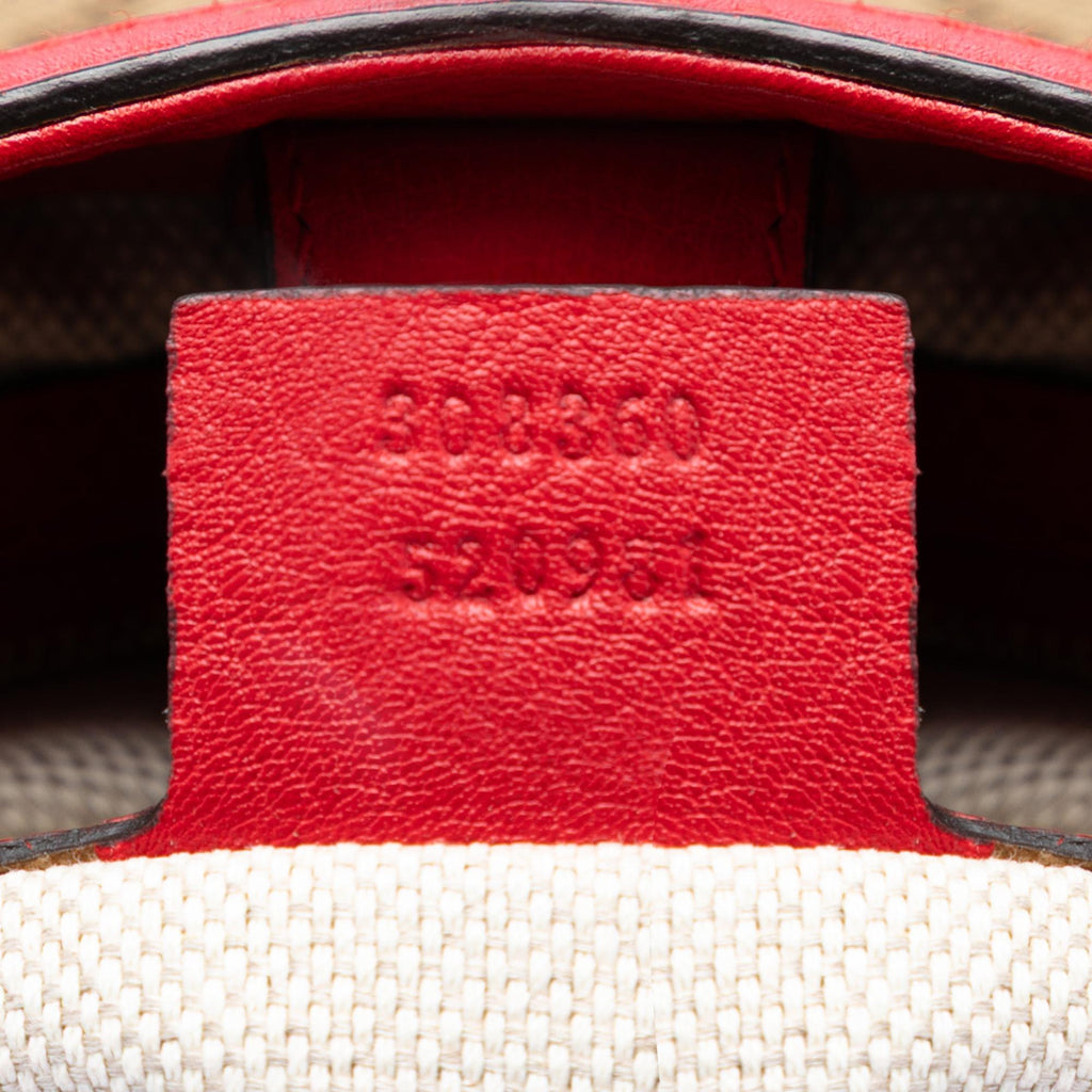 Gucci GG Canvas Bamboo Diana Top Handle Tote