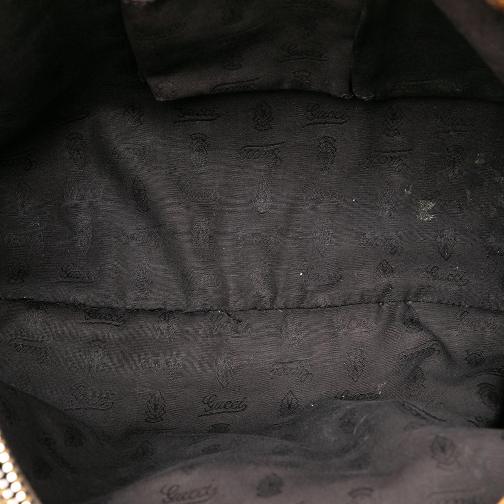 Gucci GG Canvas Bamboo Libeccio Tote