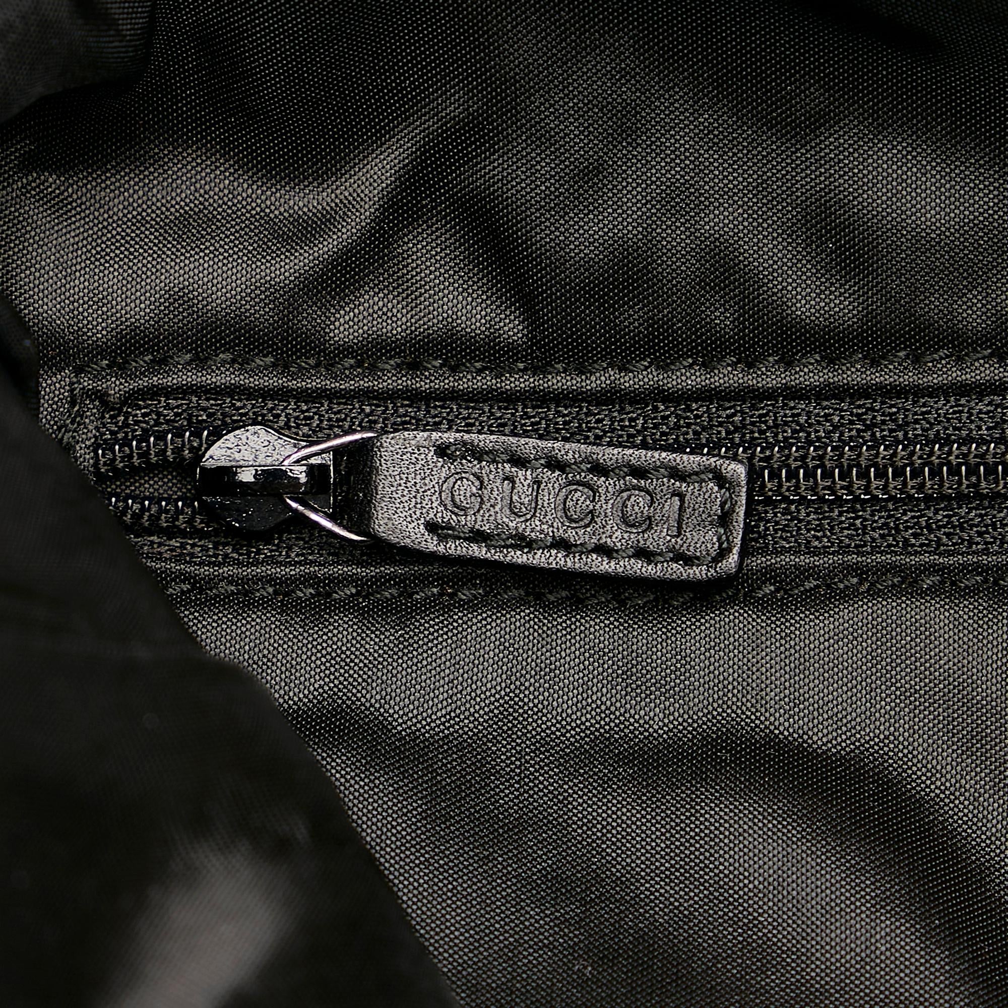 Gucci GG Canvas Bamboo Satchel (SHG-35630)