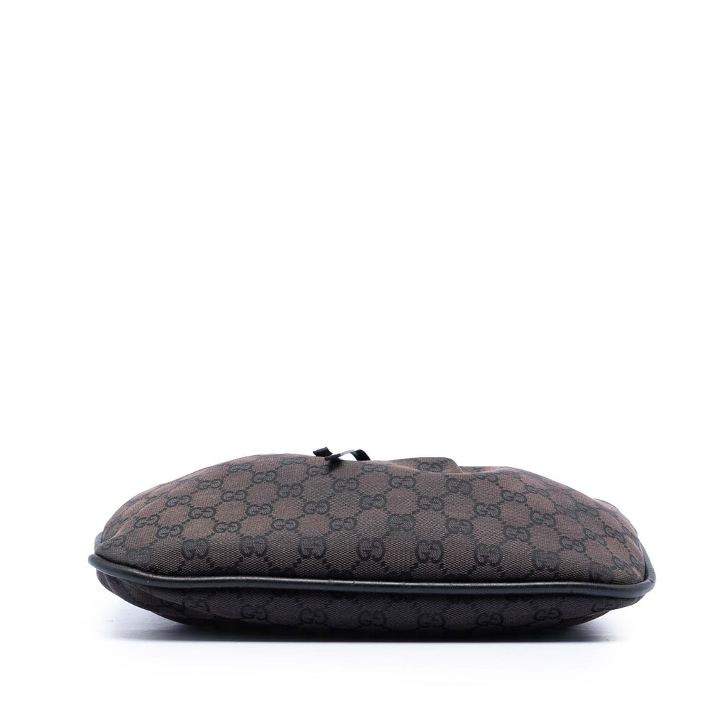 Gucci GG Canvas Bamboo Shoulder Bag