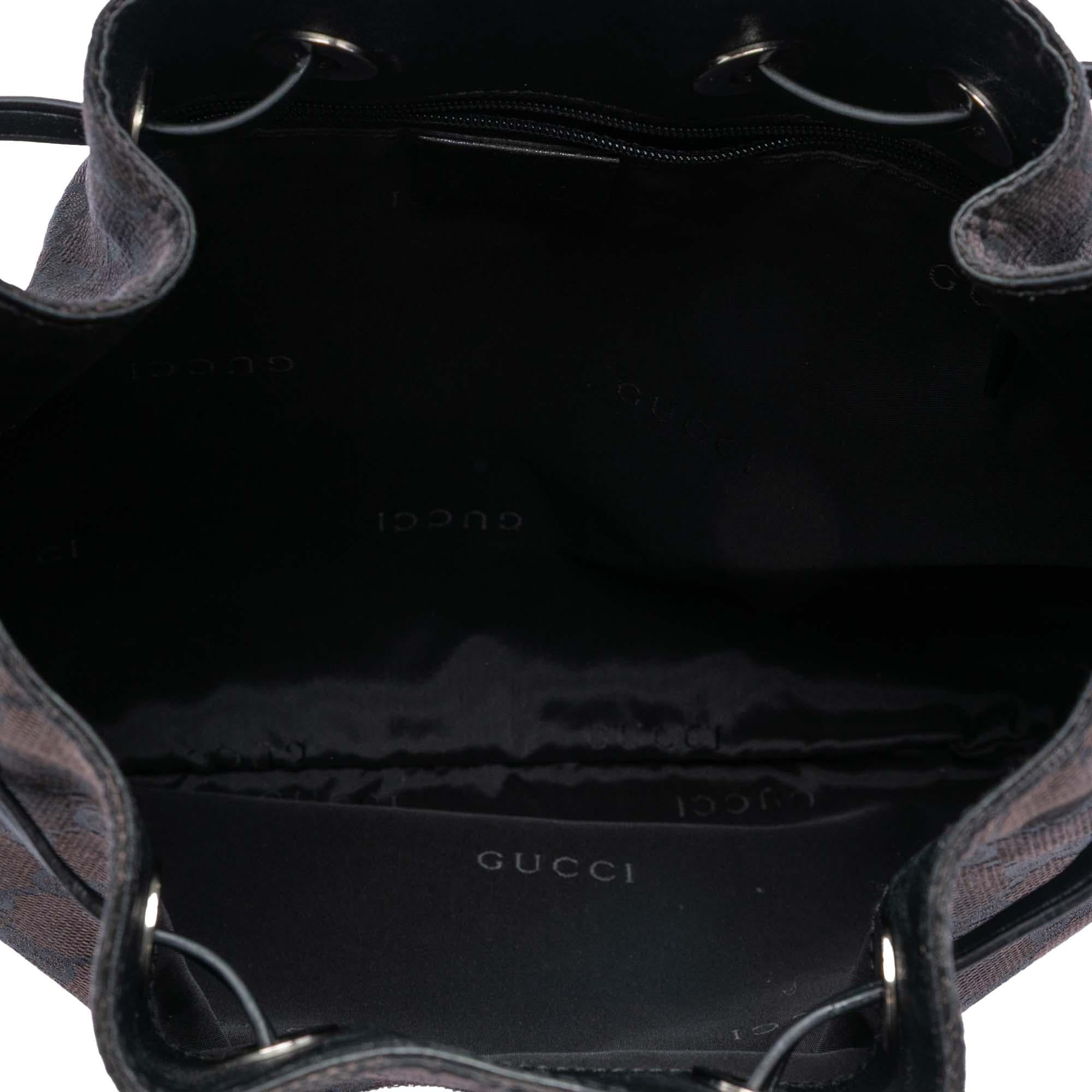 Gucci GG Canvas Bamboo Shoulder Bag