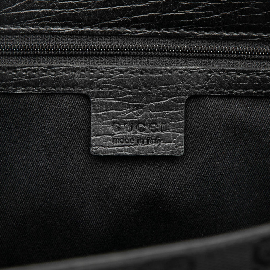 Gucci GG Canvas Bamboo Tote