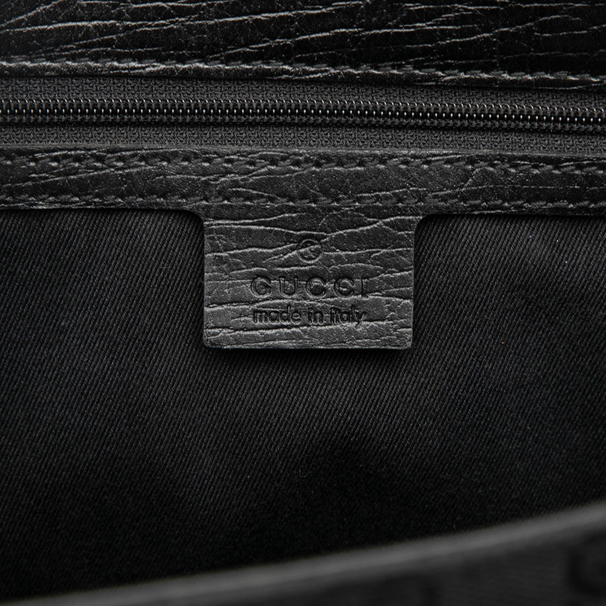 Gucci GG Canvas Bamboo Tote