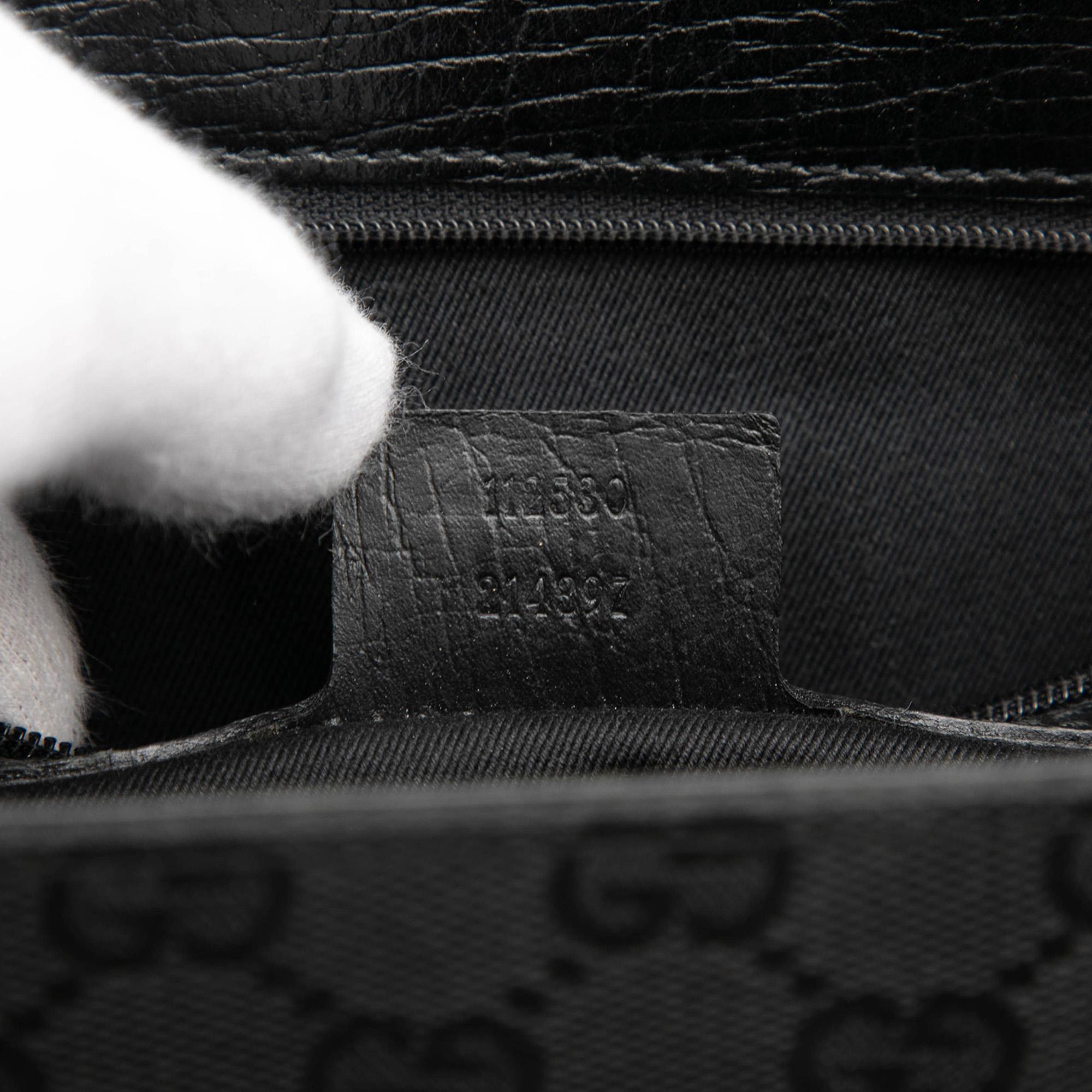Gucci GG Canvas Bamboo Tote