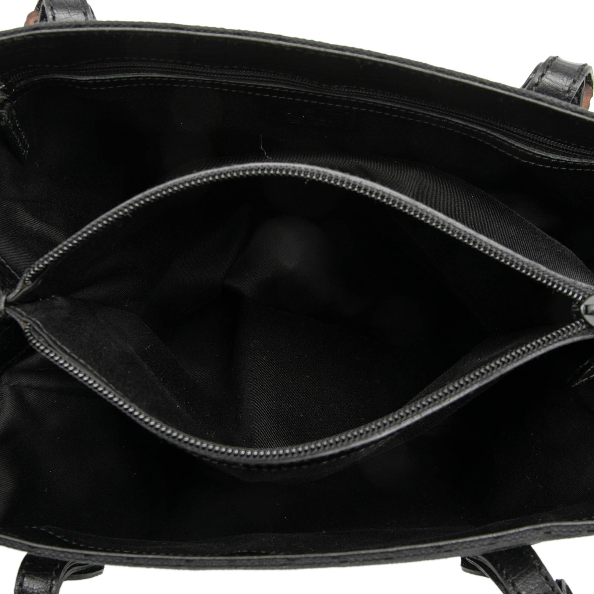 Gucci GG Canvas Bamboo Tote
