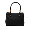 Gucci GG Canvas Bamboo Tote