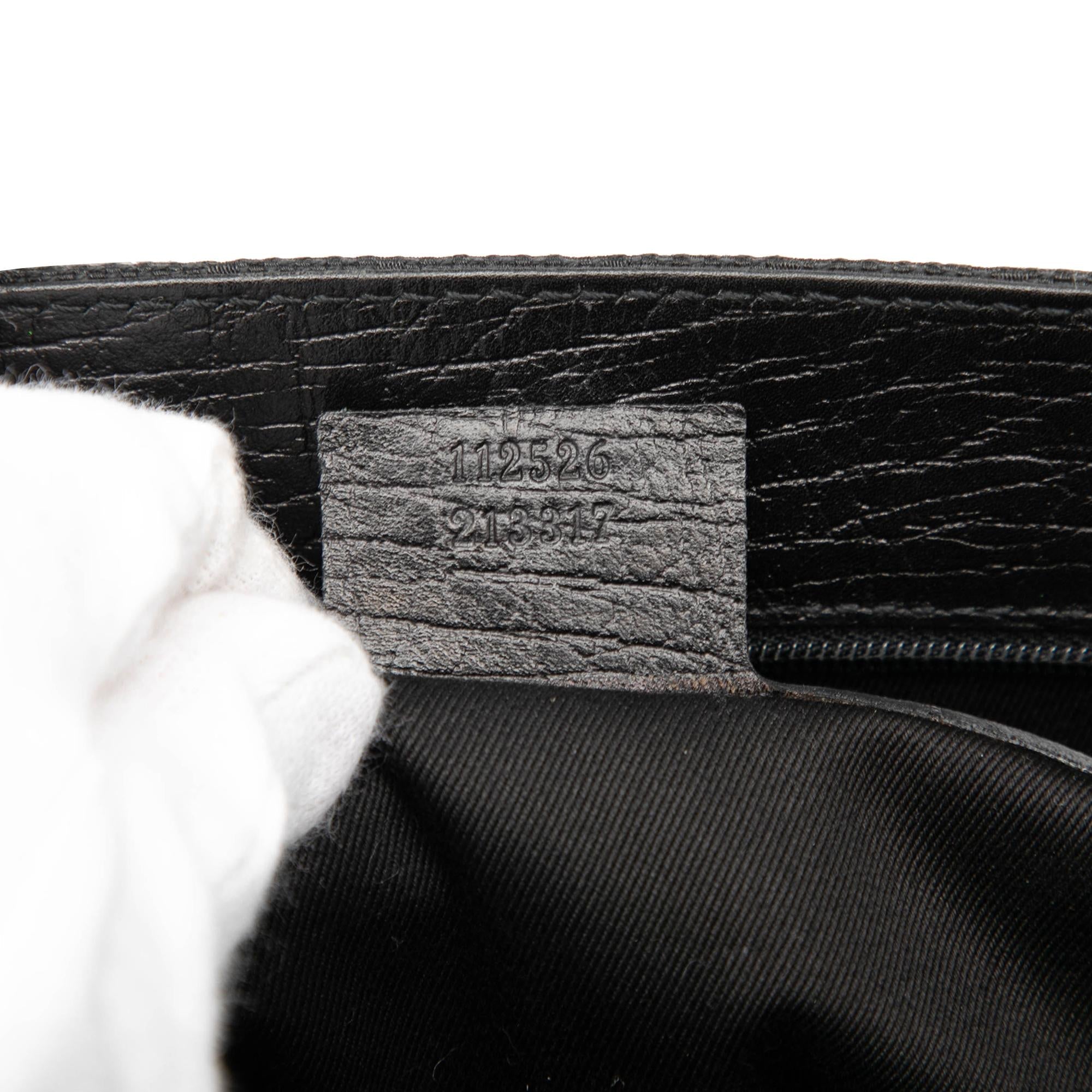 Gucci GG Canvas Bamboo Tote