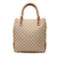 Gucci GG Canvas Bamboo Tote