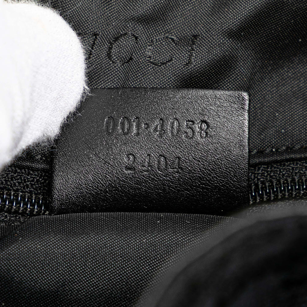 Gucci GG Canvas Bamboo Web Satchel