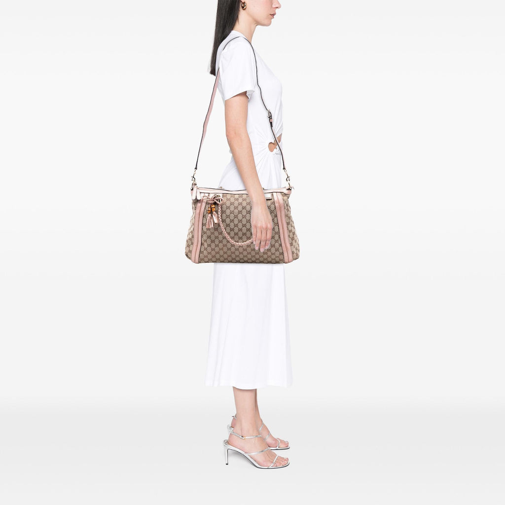 Gucci GG Canvas Bella Convertible Tote