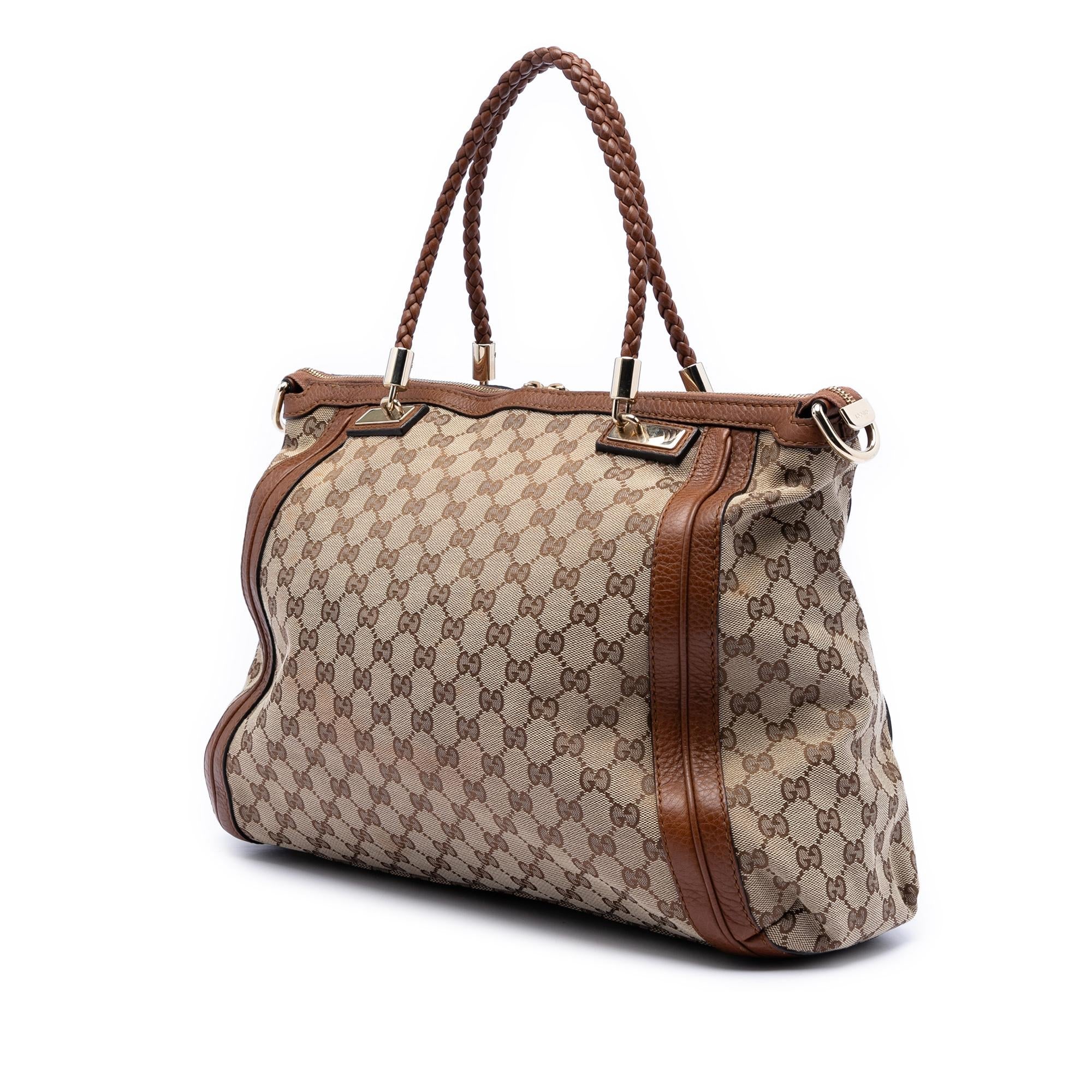 Gucci GG Canvas Bella Convertible Tote