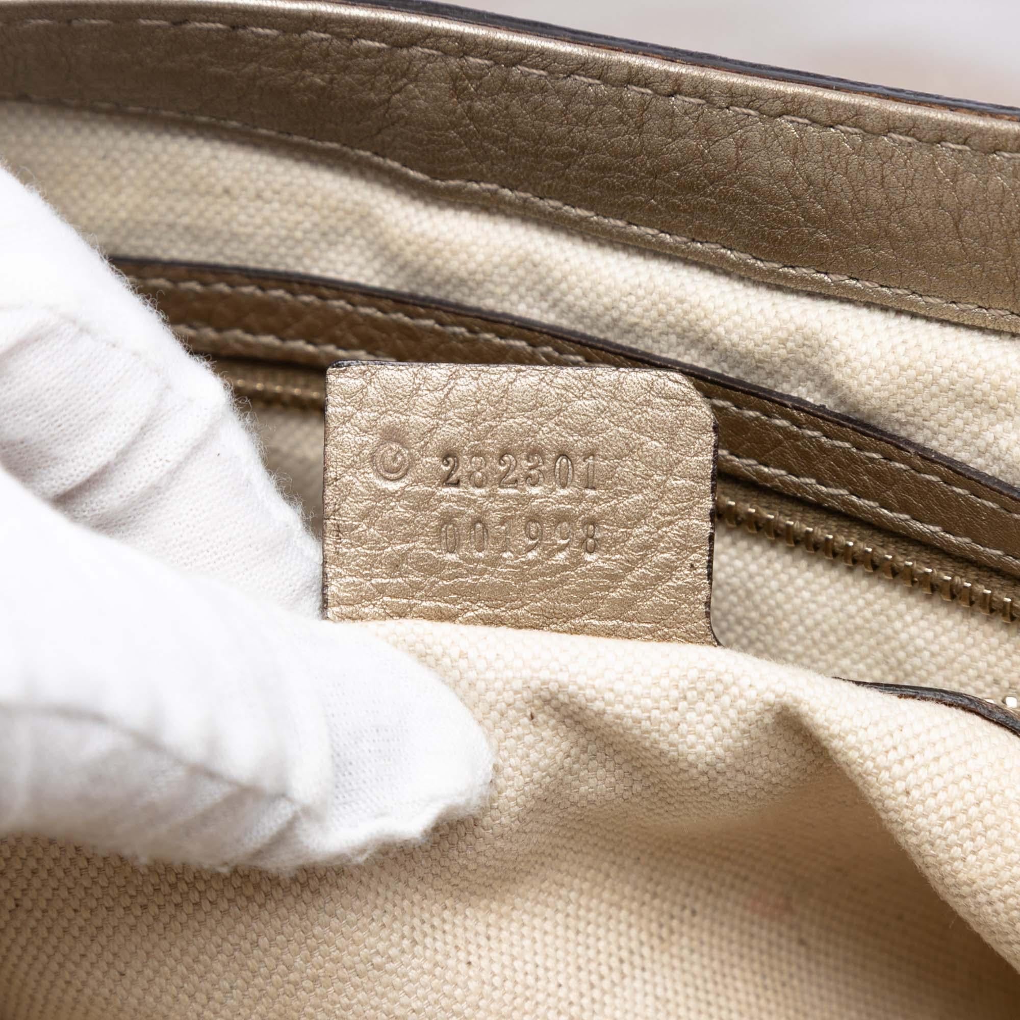 Gucci GG Canvas Bella Flap Satchel