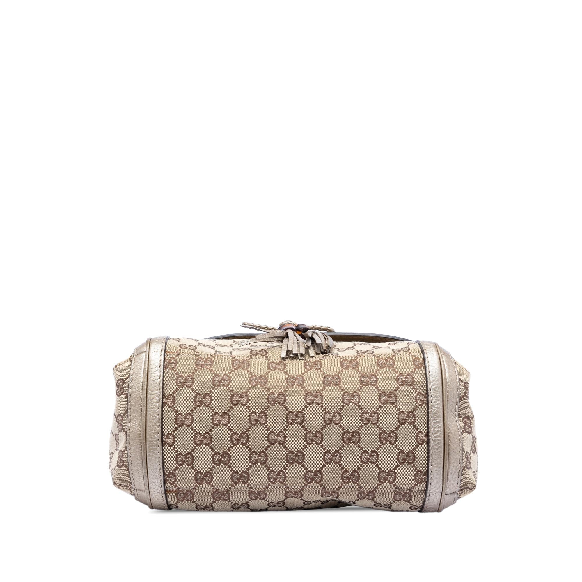 Gucci GG Canvas Bella Flap Satchel