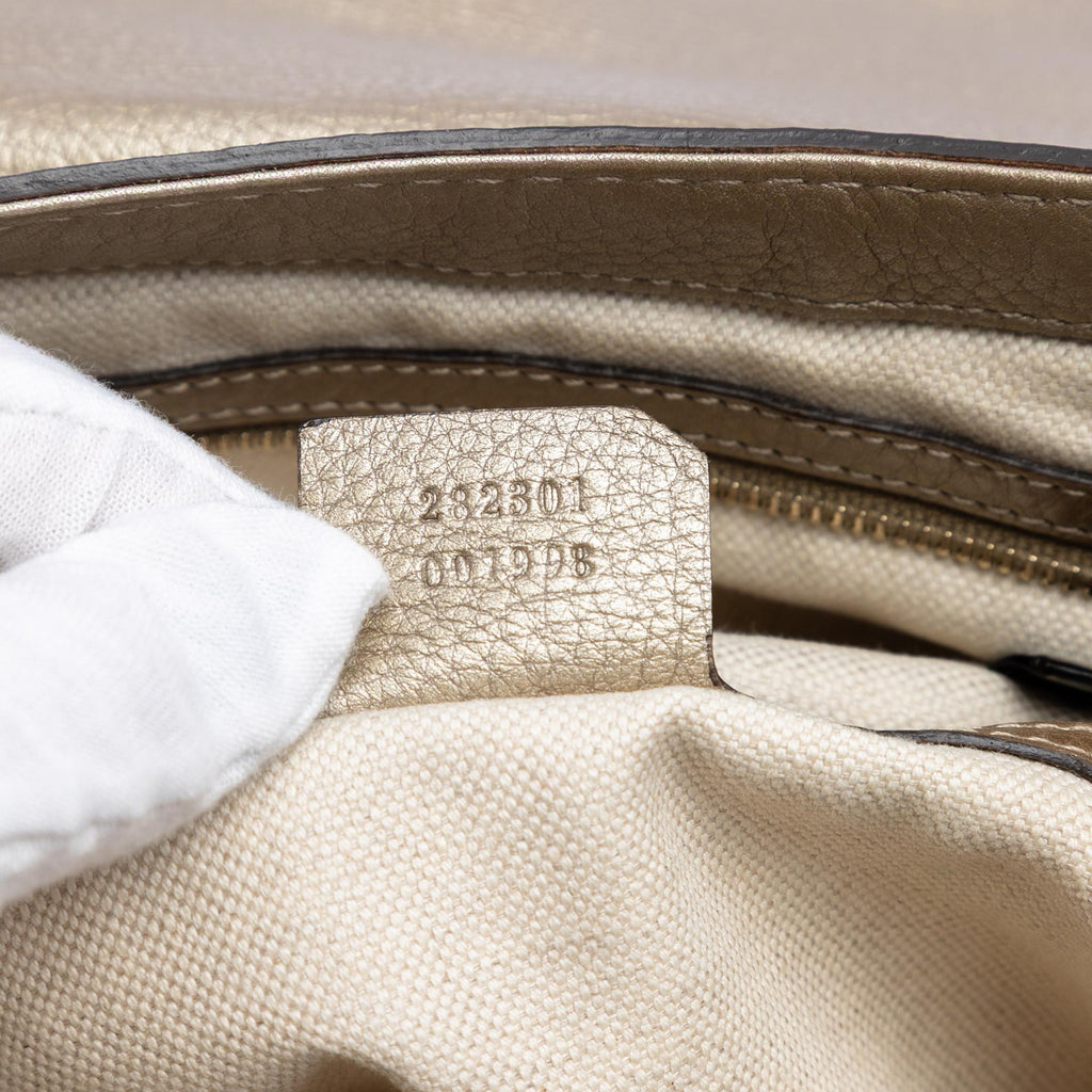 Gucci GG Canvas Bella Flap Satchel
