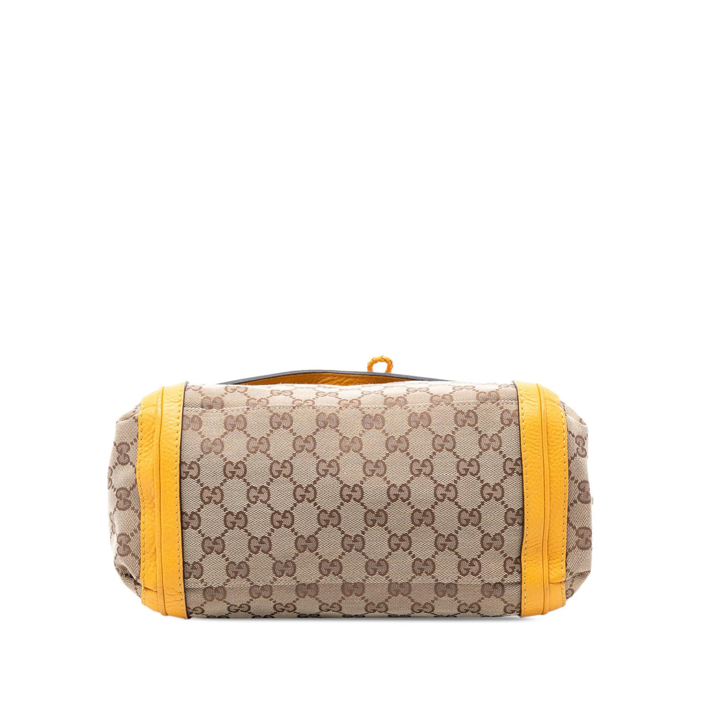 Gucci GG Canvas Bella Flap Satchel