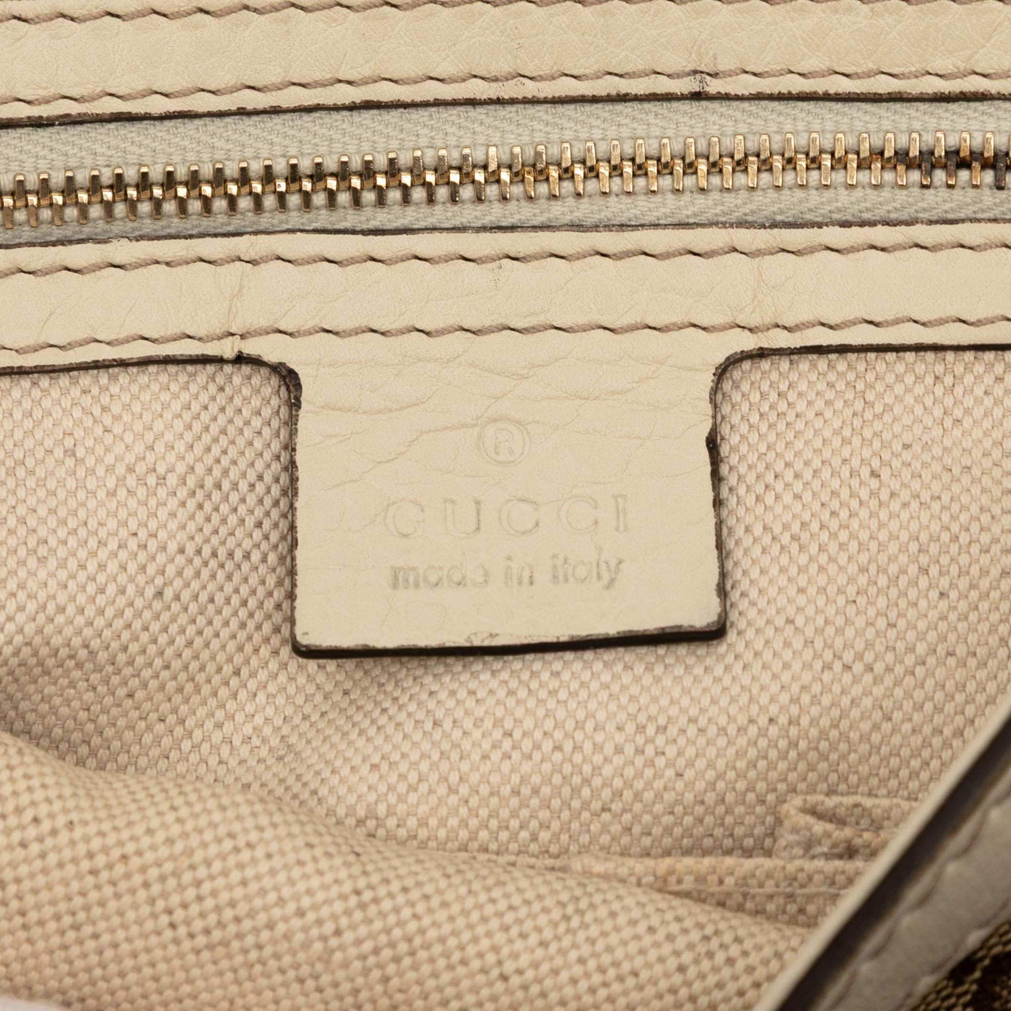 Gucci GG Canvas Bella Flap Satchel