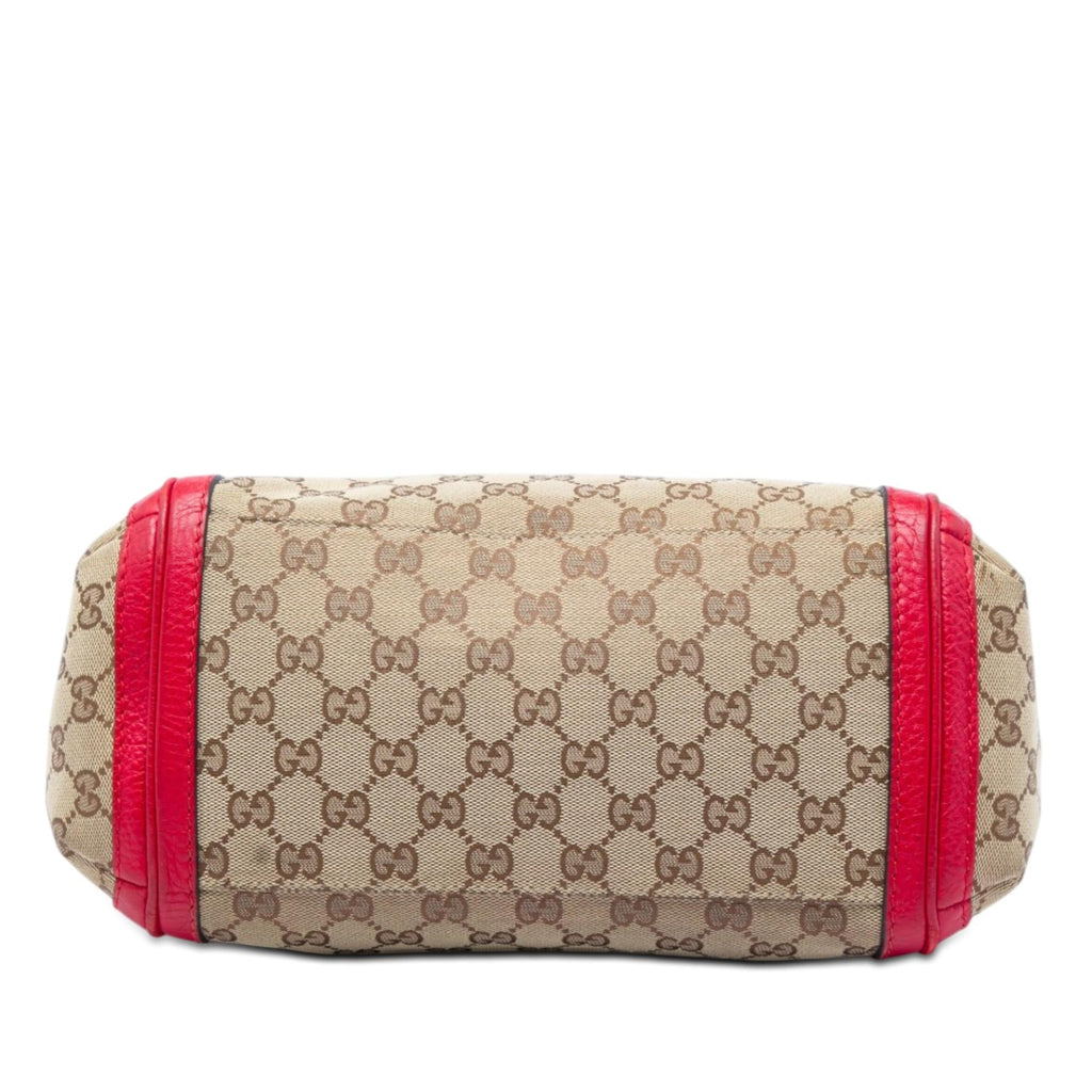 Gucci GG Canvas Bella Flap Satchel