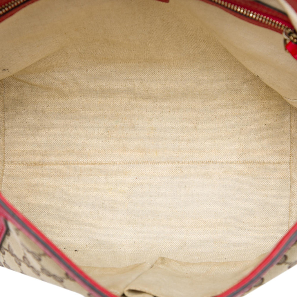 Gucci GG Canvas Bella Flap Satchel