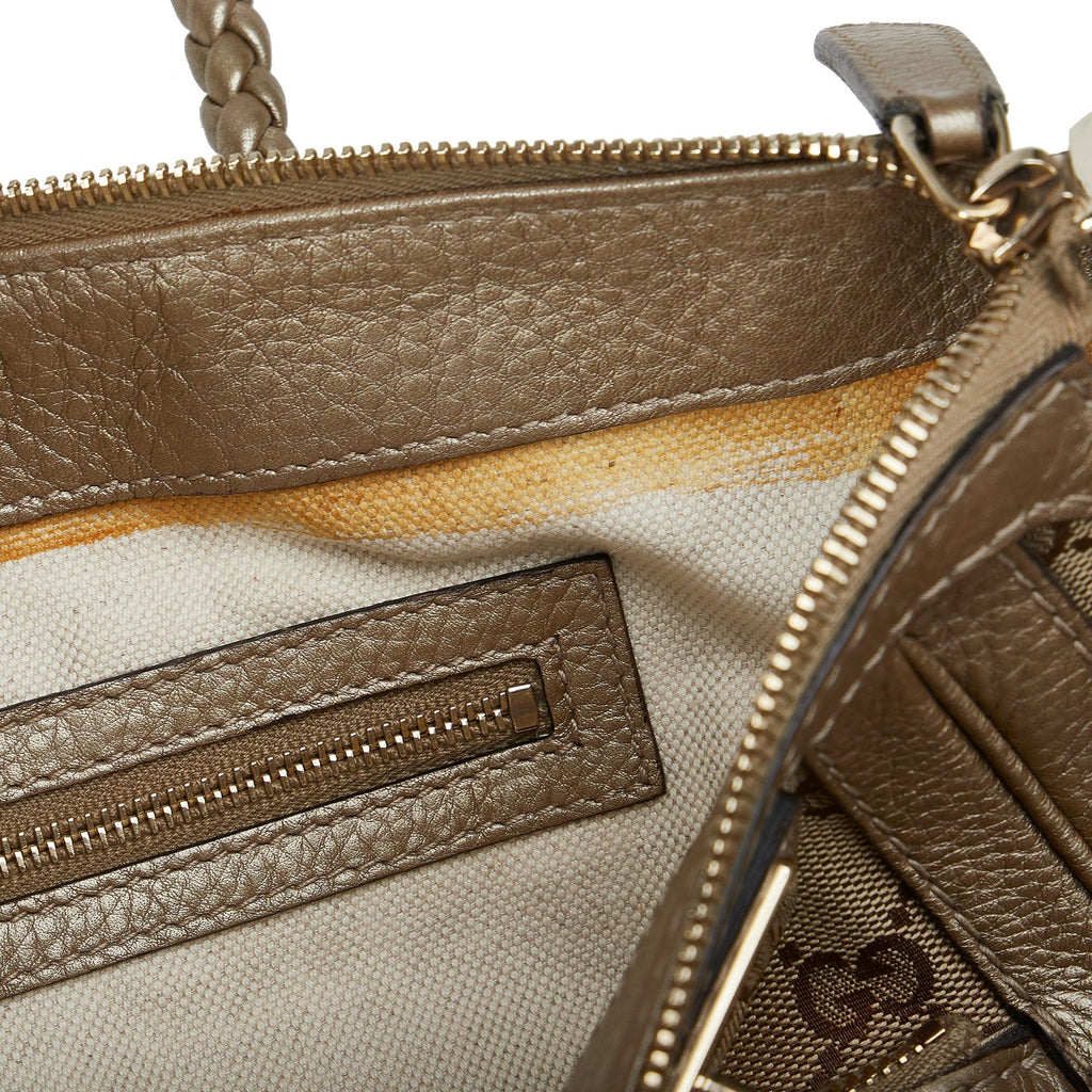 Gucci GG Canvas Bella Satchel (SHG-0RCPKB)
