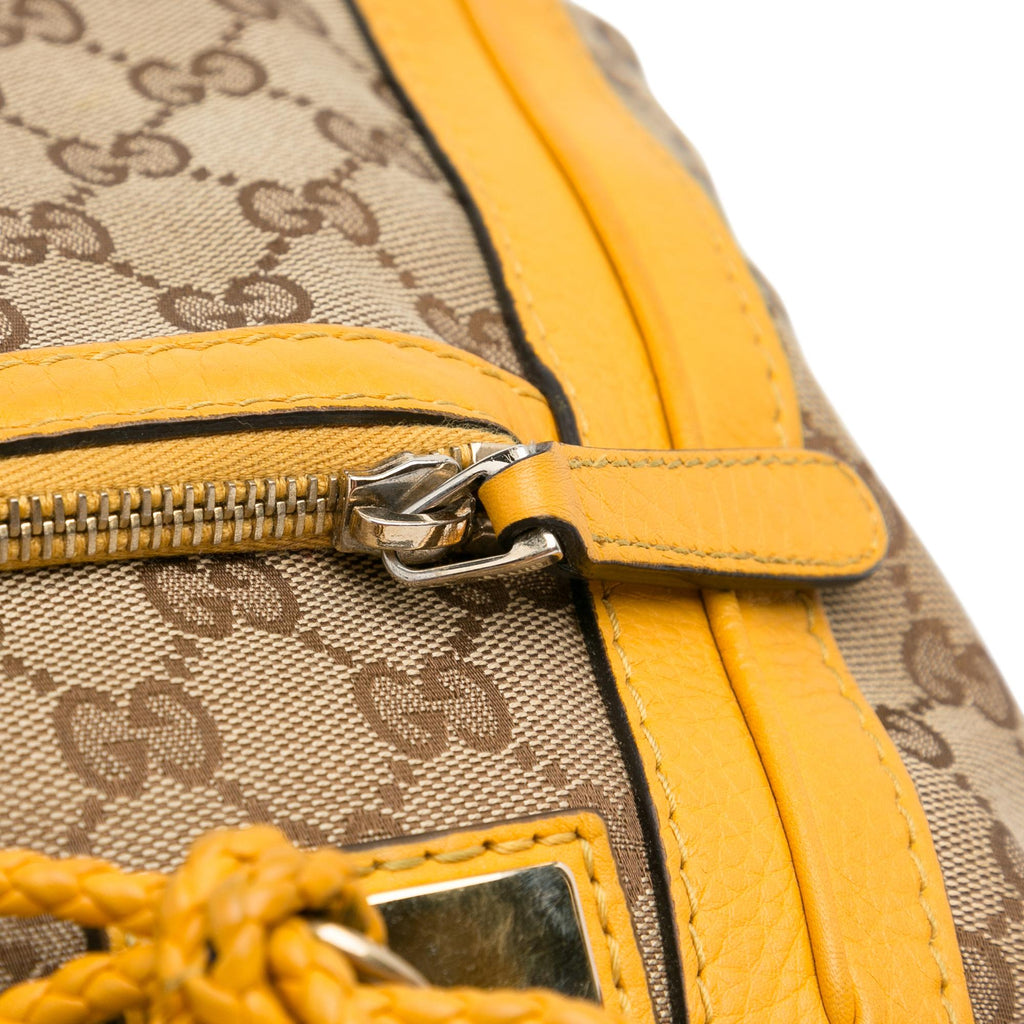 Gucci GG Canvas Bella Satchel (SHG-MKV4Ek)