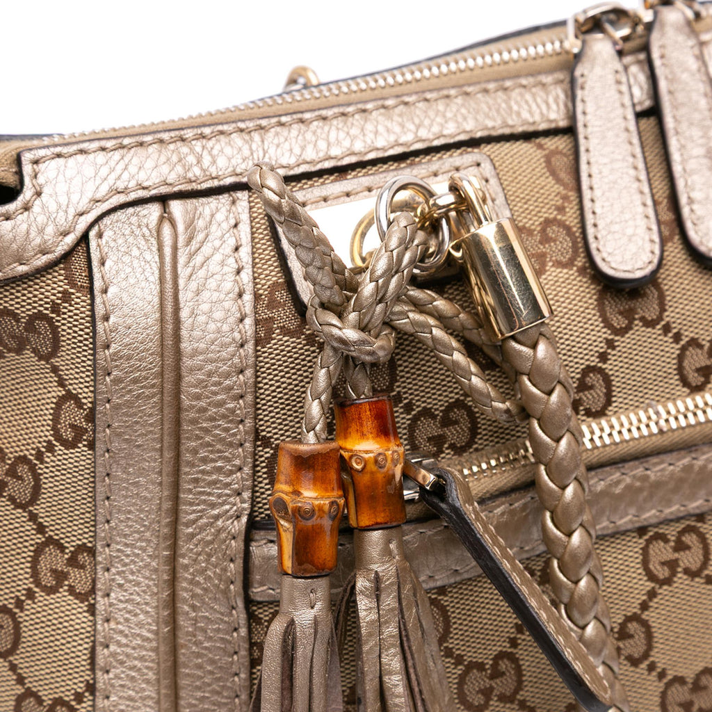 Gucci GG Canvas Bella Satchel