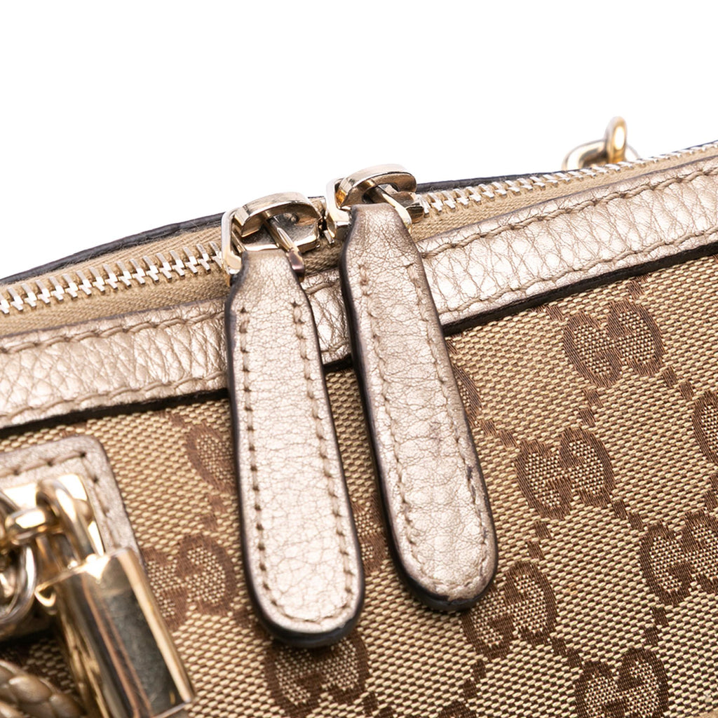 Gucci GG Canvas Bella Satchel