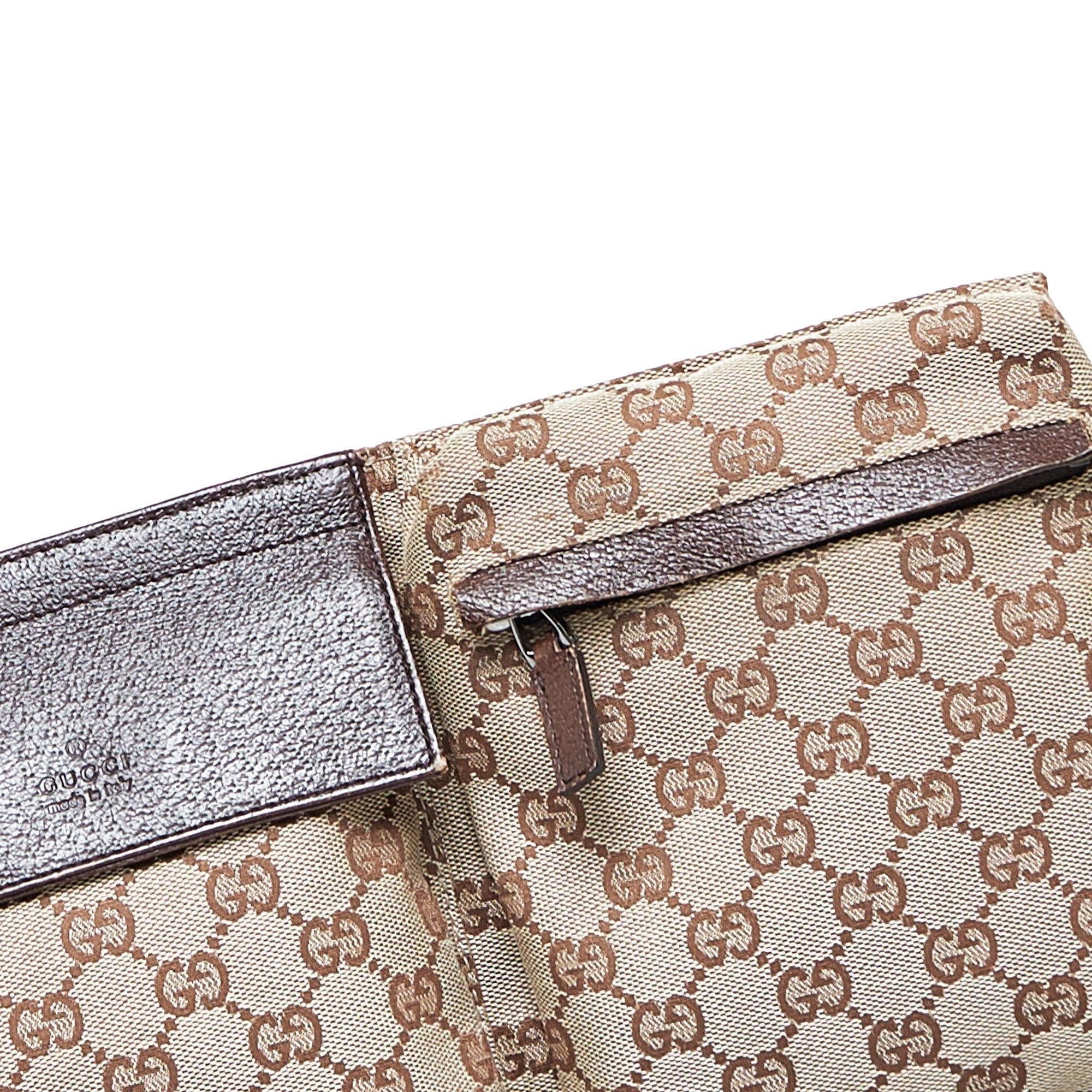 Gucci GG Canvas Belt Bag (SHG-ZHQTGi)