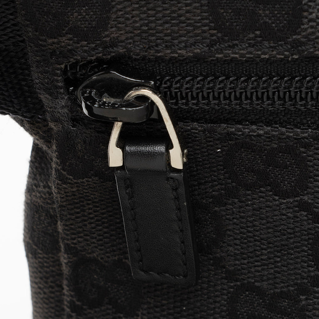 Gucci GG Canvas Double Pocket Belt Bag (SHF-4RHCaN)