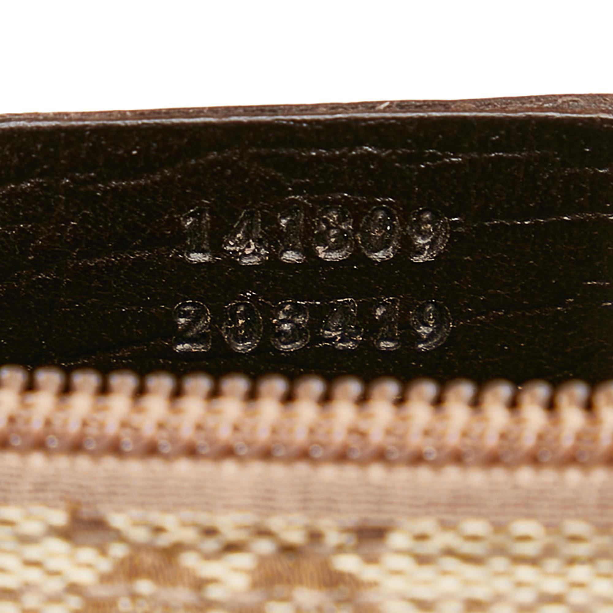 Gucci GG Canvas Boat Baguette (SHG-26182)