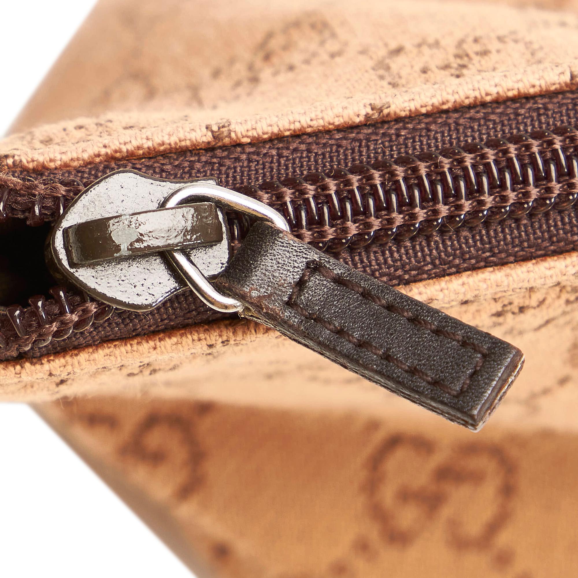 Gucci GG Canvas Boat Baguette (SHG-29827)