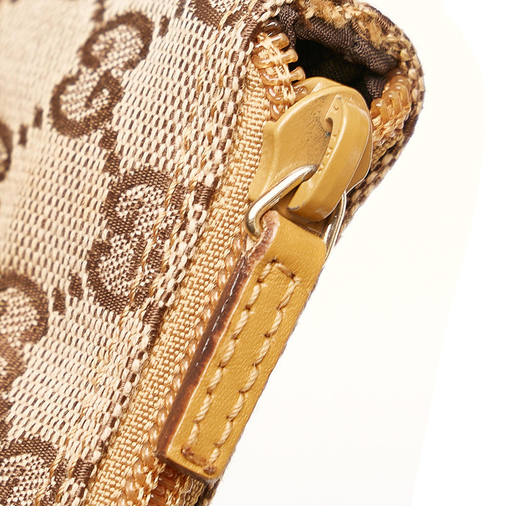Gucci GG Canvas Boat Baguette (SHG-30839)