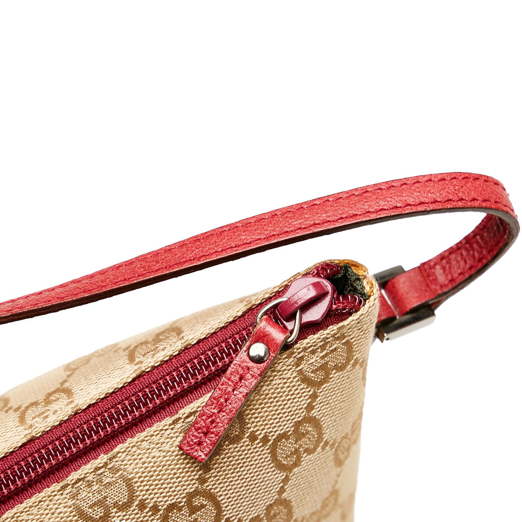 Gucci GG Canvas Boat Baguette (SHG-30849)