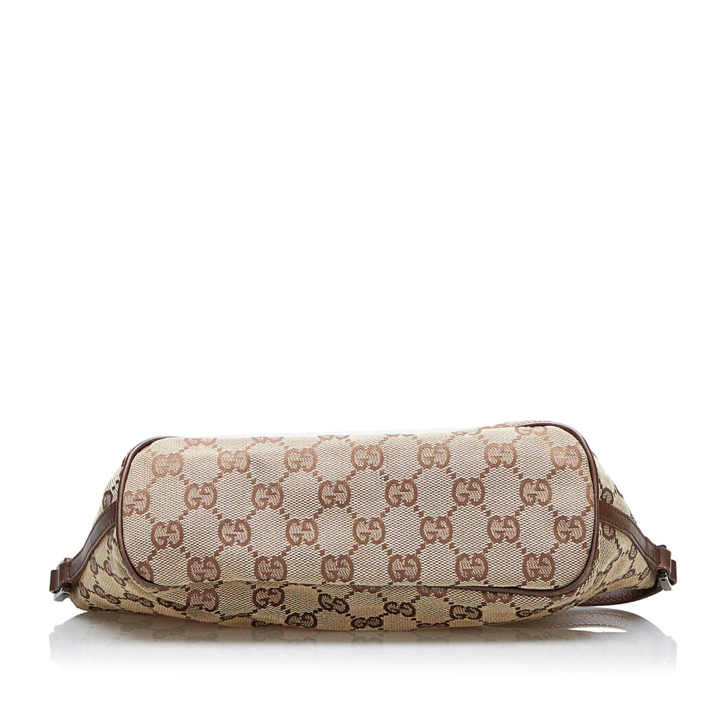 Gucci GG Canvas Boat (SHG-yY77f6)