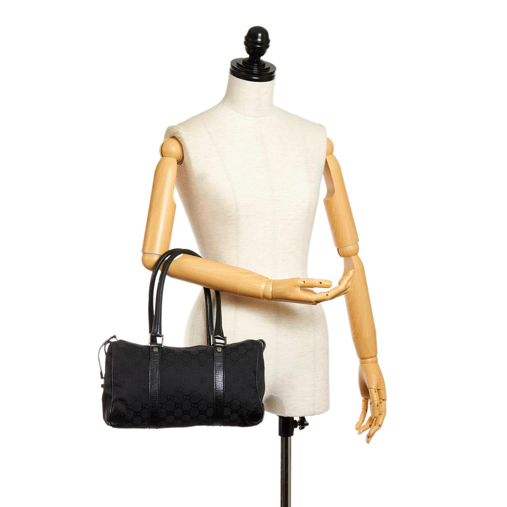 Gucci GG Canvas Boston Bag (SHG-32477)