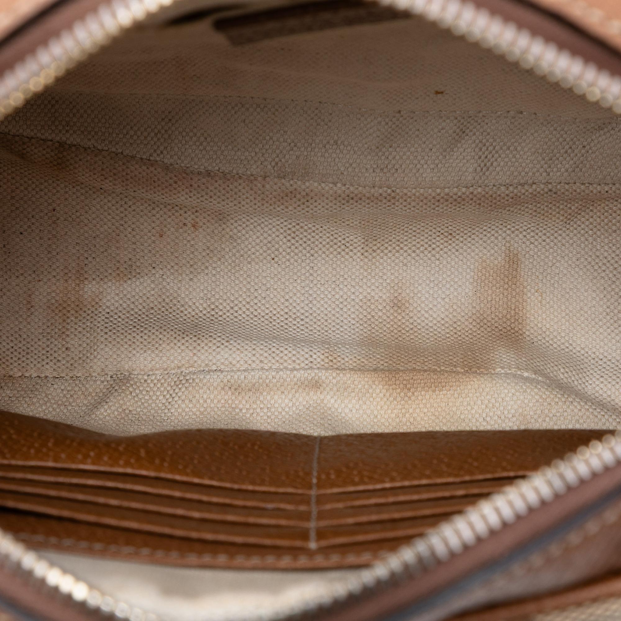 Gucci GG Canvas Bree Crossbody