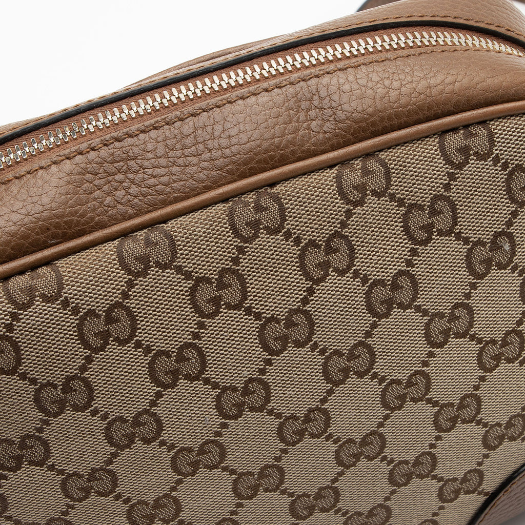 Gucci GG Canvas Bree Mini Messenger Bag (SHF-bpKZHI)