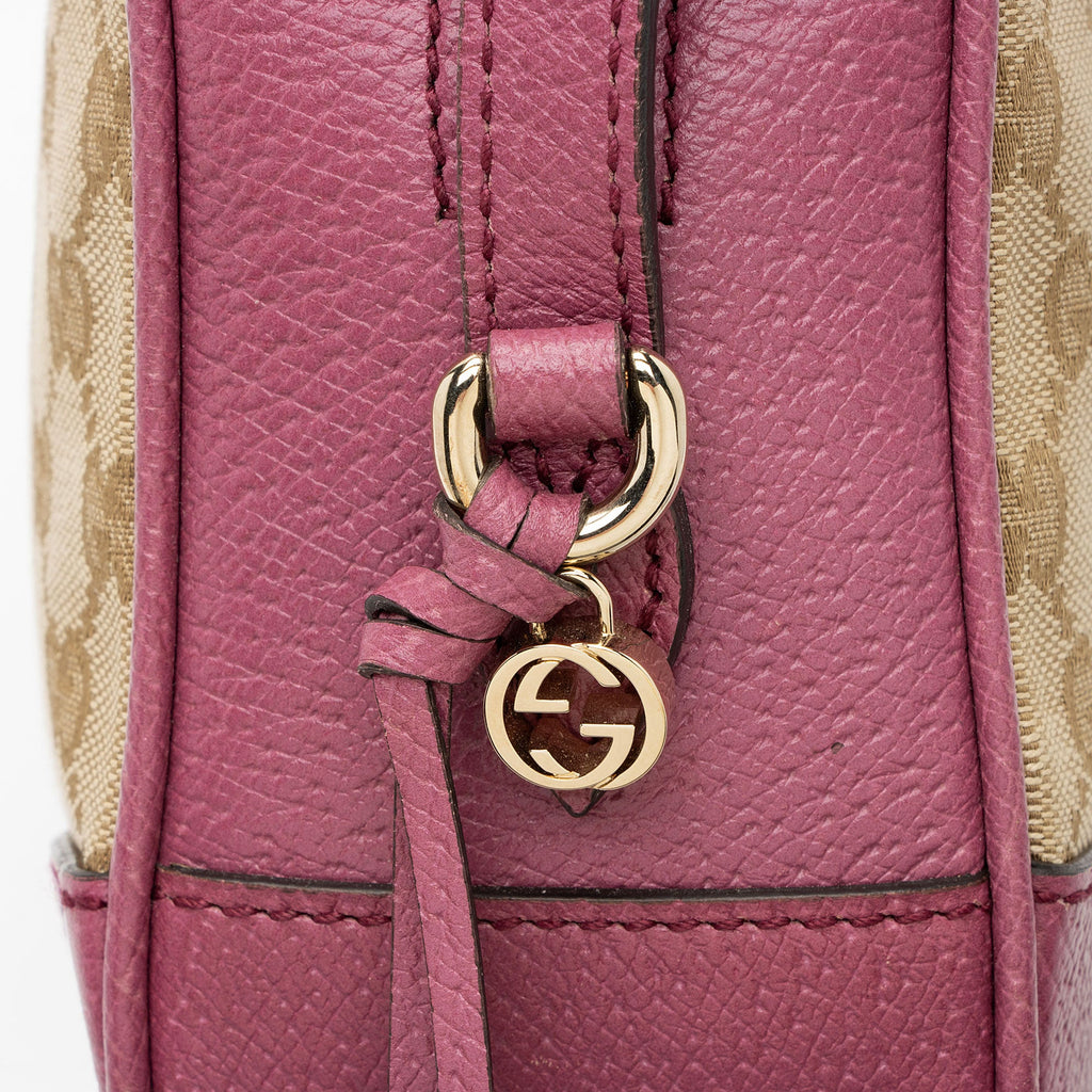 Gucci GG Canvas Bree Mini Messenger