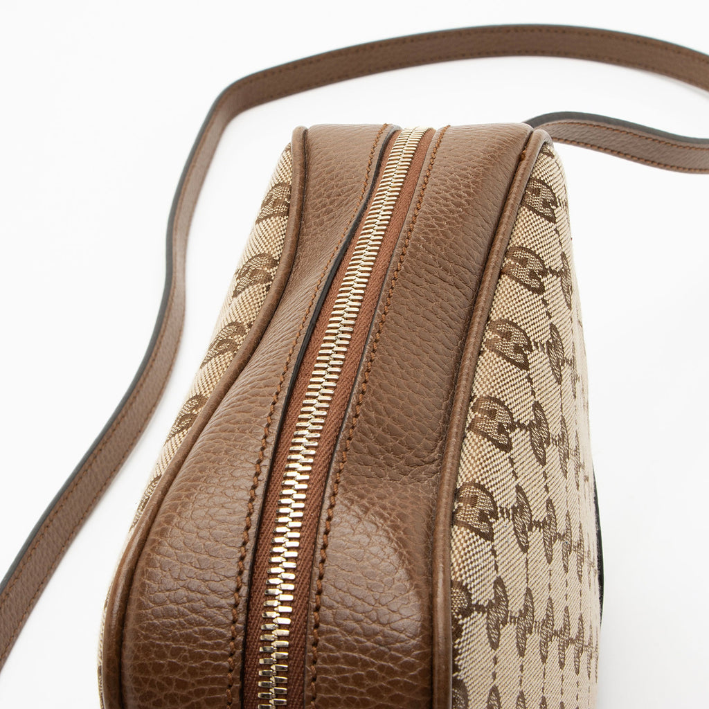 Gucci GG Canvas Bree Mini Messenger