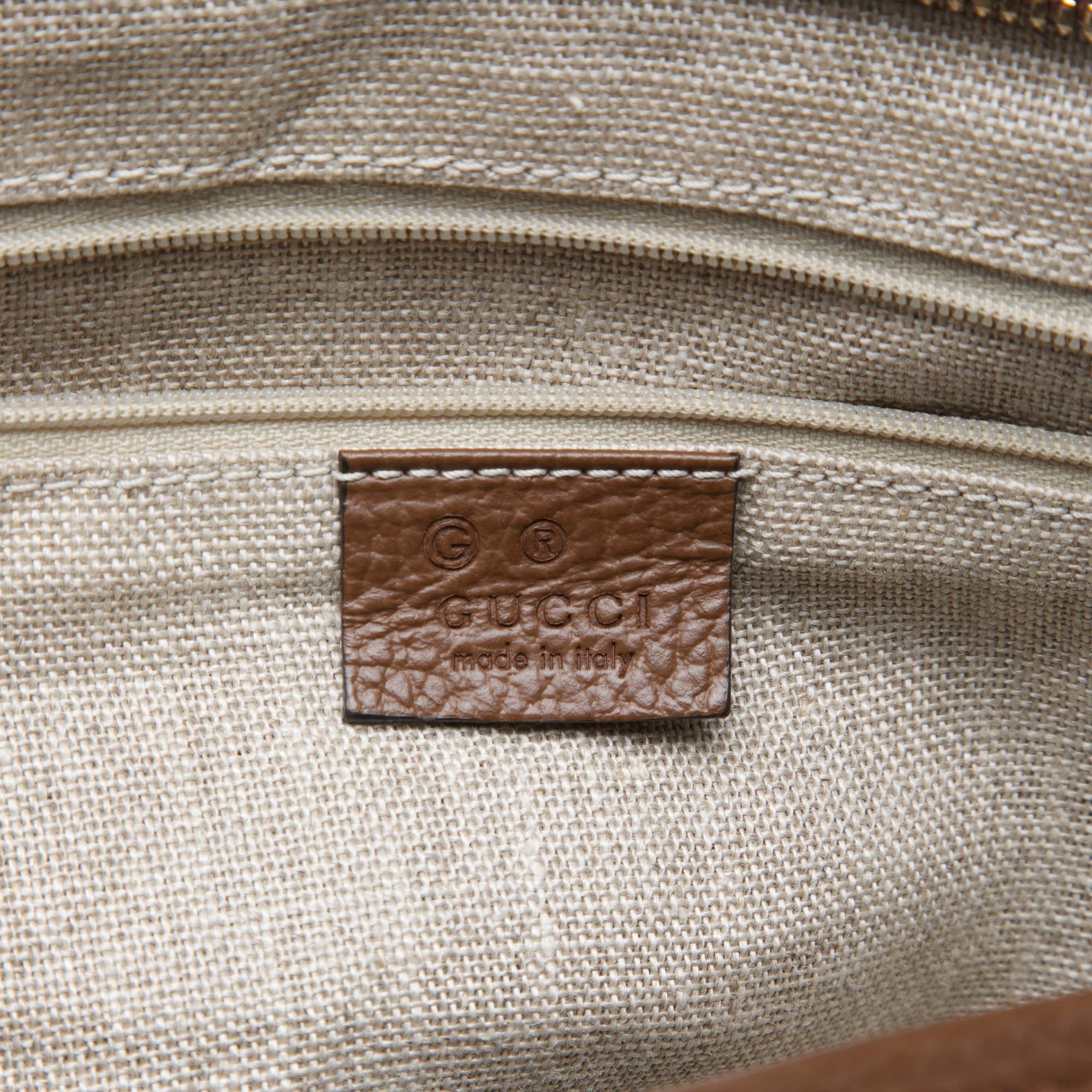 Gucci GG Canvas Bree Zippered Tote