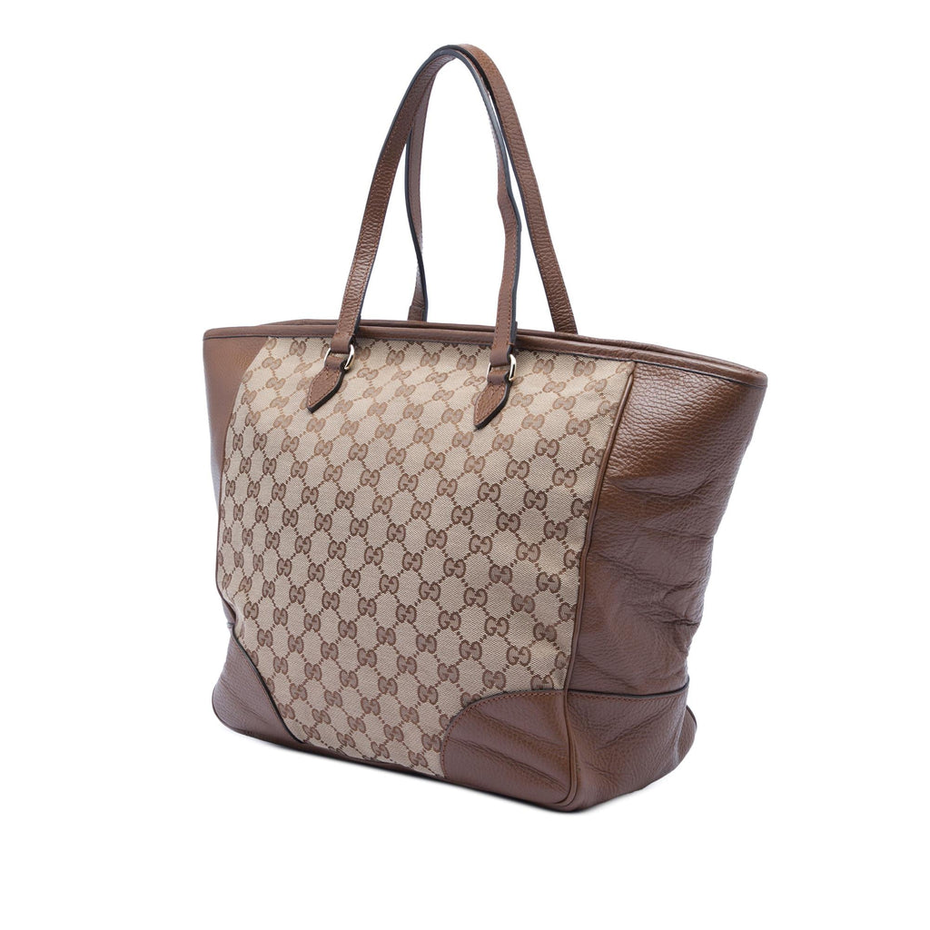 Gucci GG Canvas Bree Zippered Tote