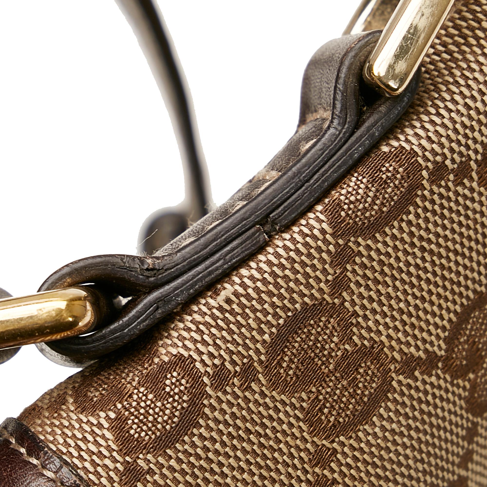 Gucci GG Canvas Britt Crossbody (SHG-gC3R2B)