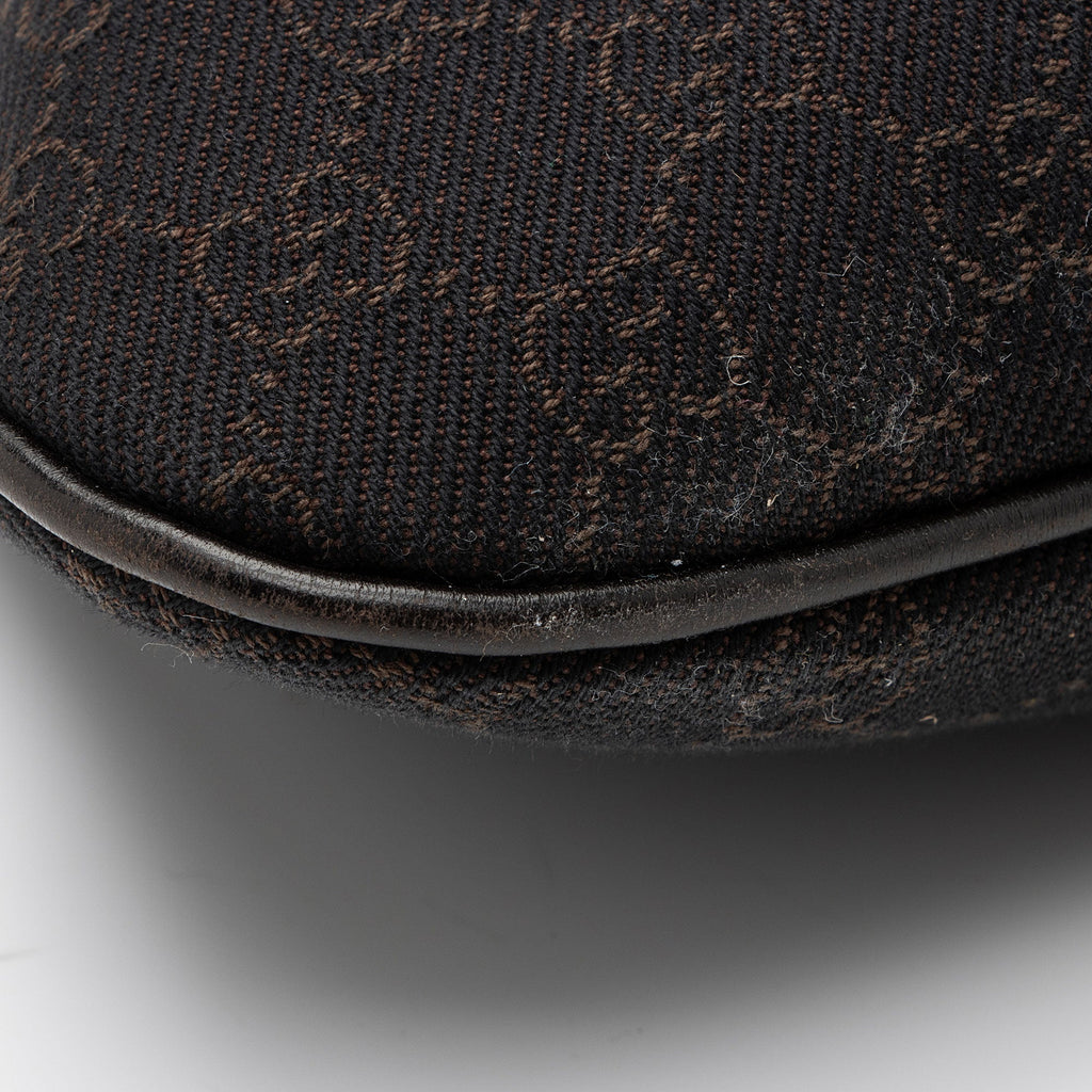 Gucci GG Canvas Britt Medium Hobo (SHF-nj2RBV)