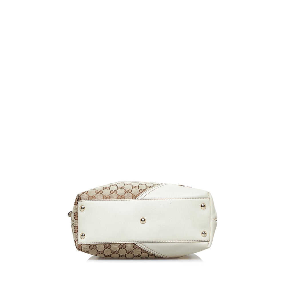 Gucci GG Canvas Britt Tote Bag (SHG-axmj8C)