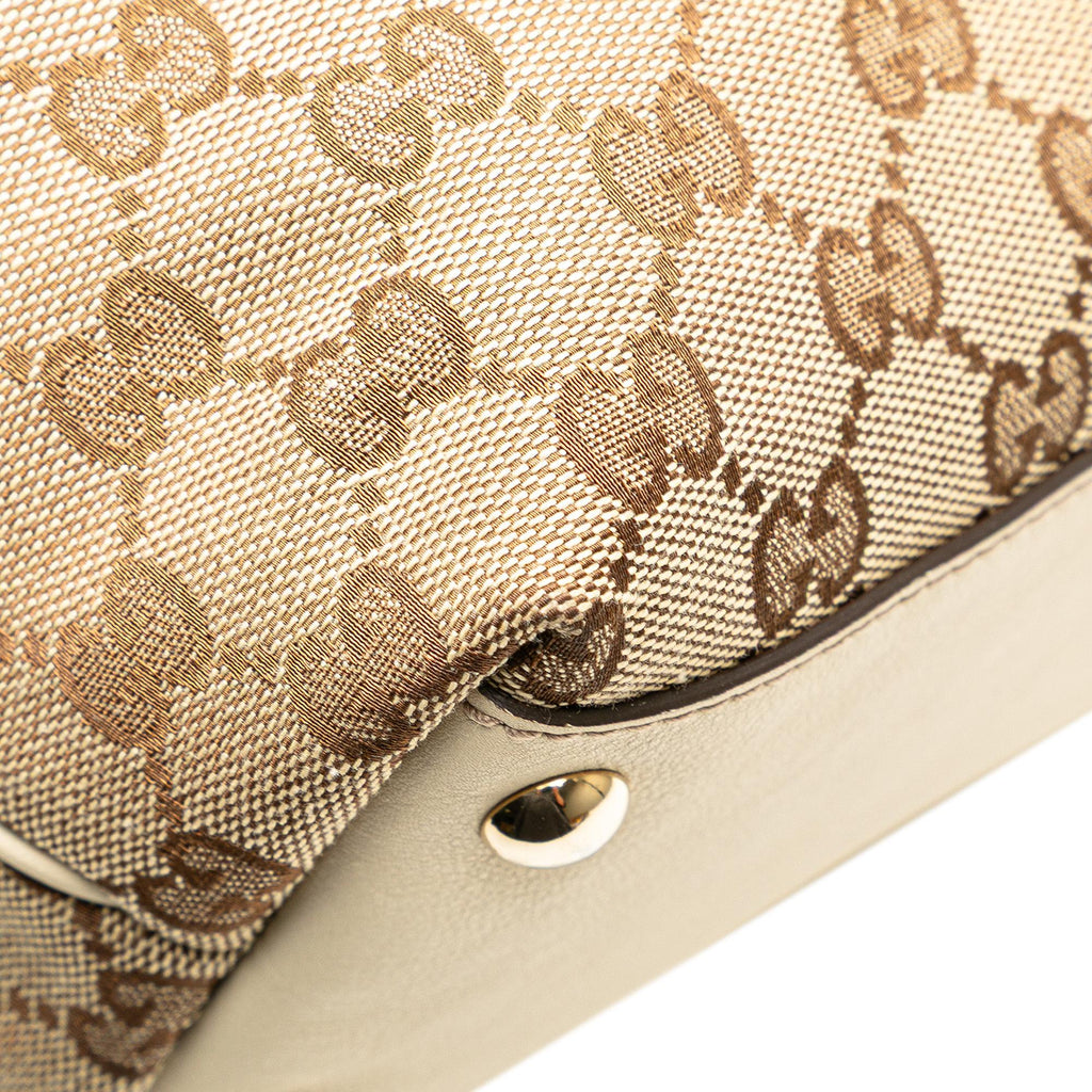 Gucci GG Canvas Britt Tote